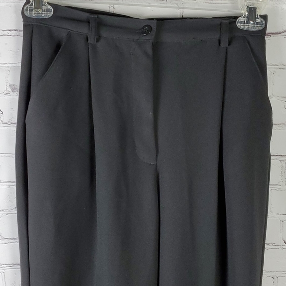❤ Karen Scott Size 8 Average Black Pants - Picture 2 of 7